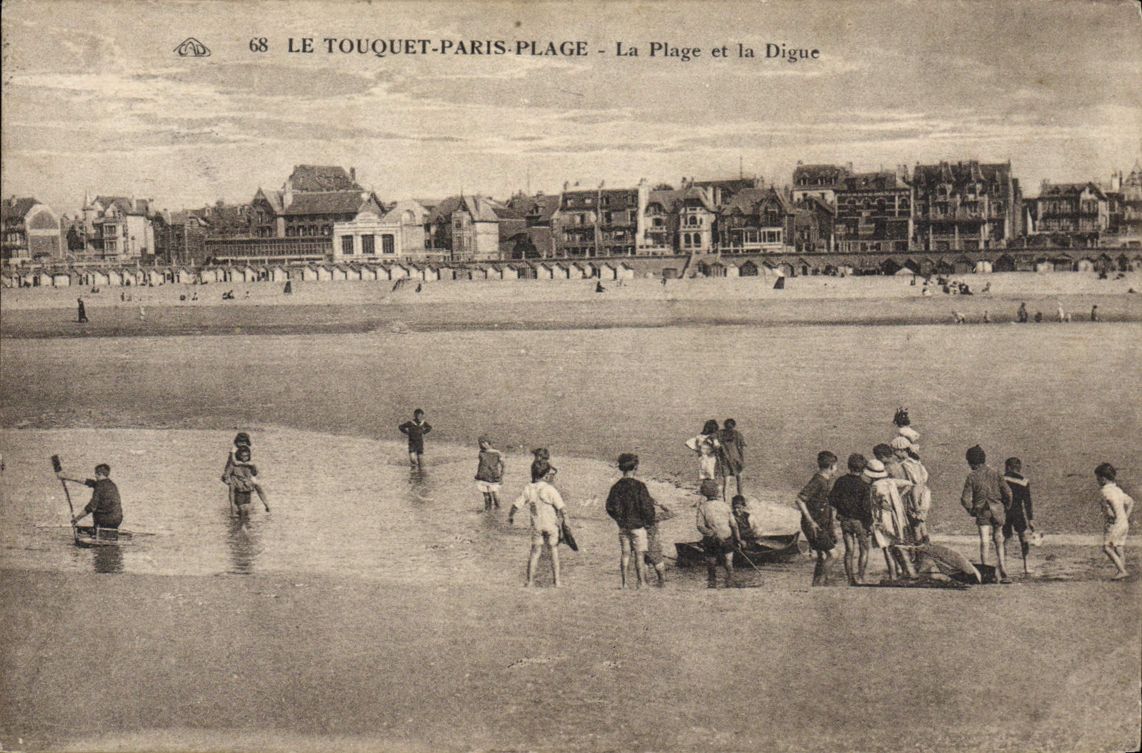 Le Touquet-Paris-Plage - La Plage et la Digue