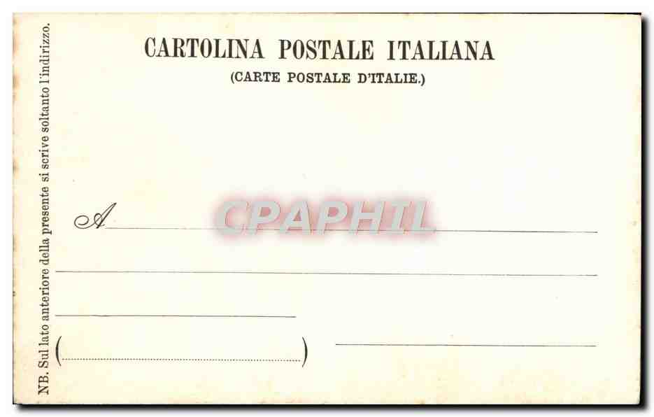 CPA Firensz Gall Pitti S Giovanni Andrea Del Sarto — Verso