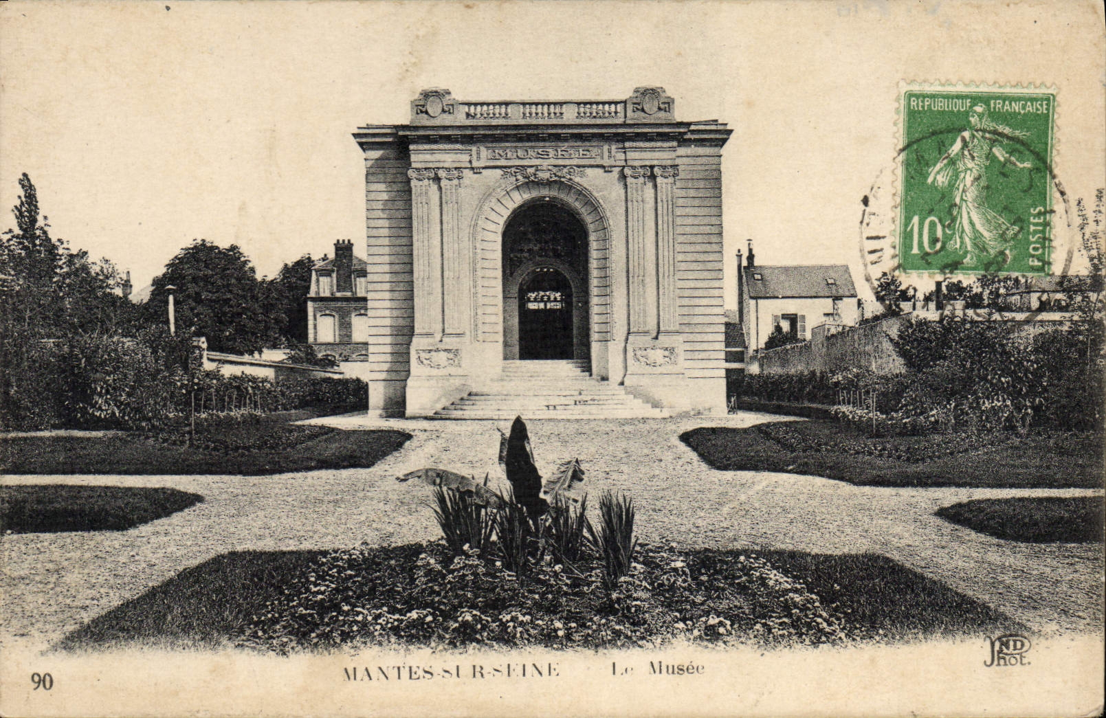 Mantes-sur-Seine — Le Musée — éditeur JND Rol, n° 90
