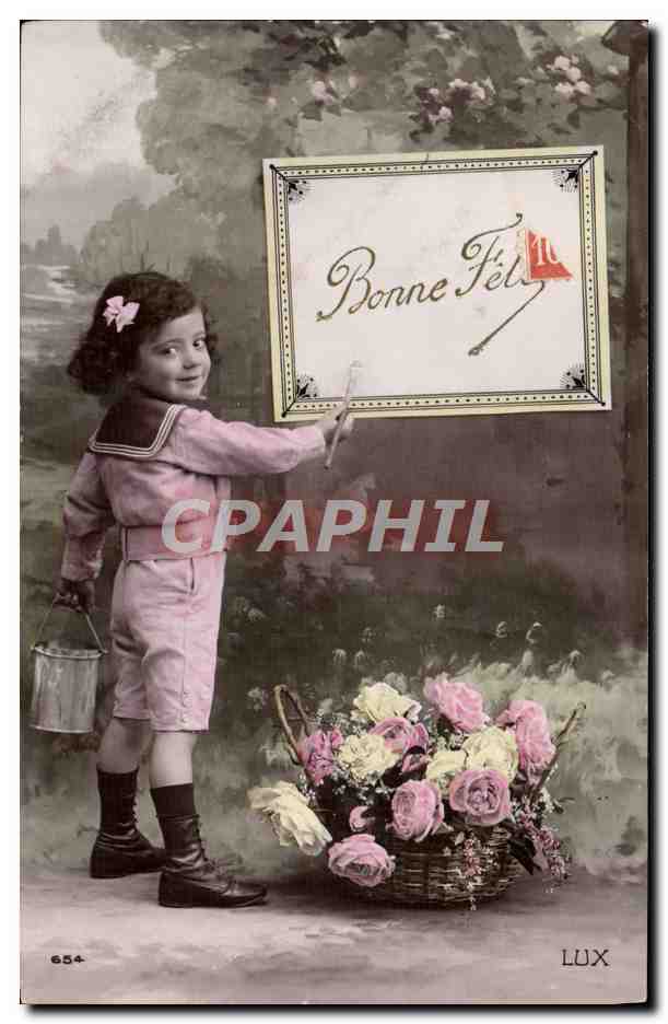 CPA Bonne Fete Enfant