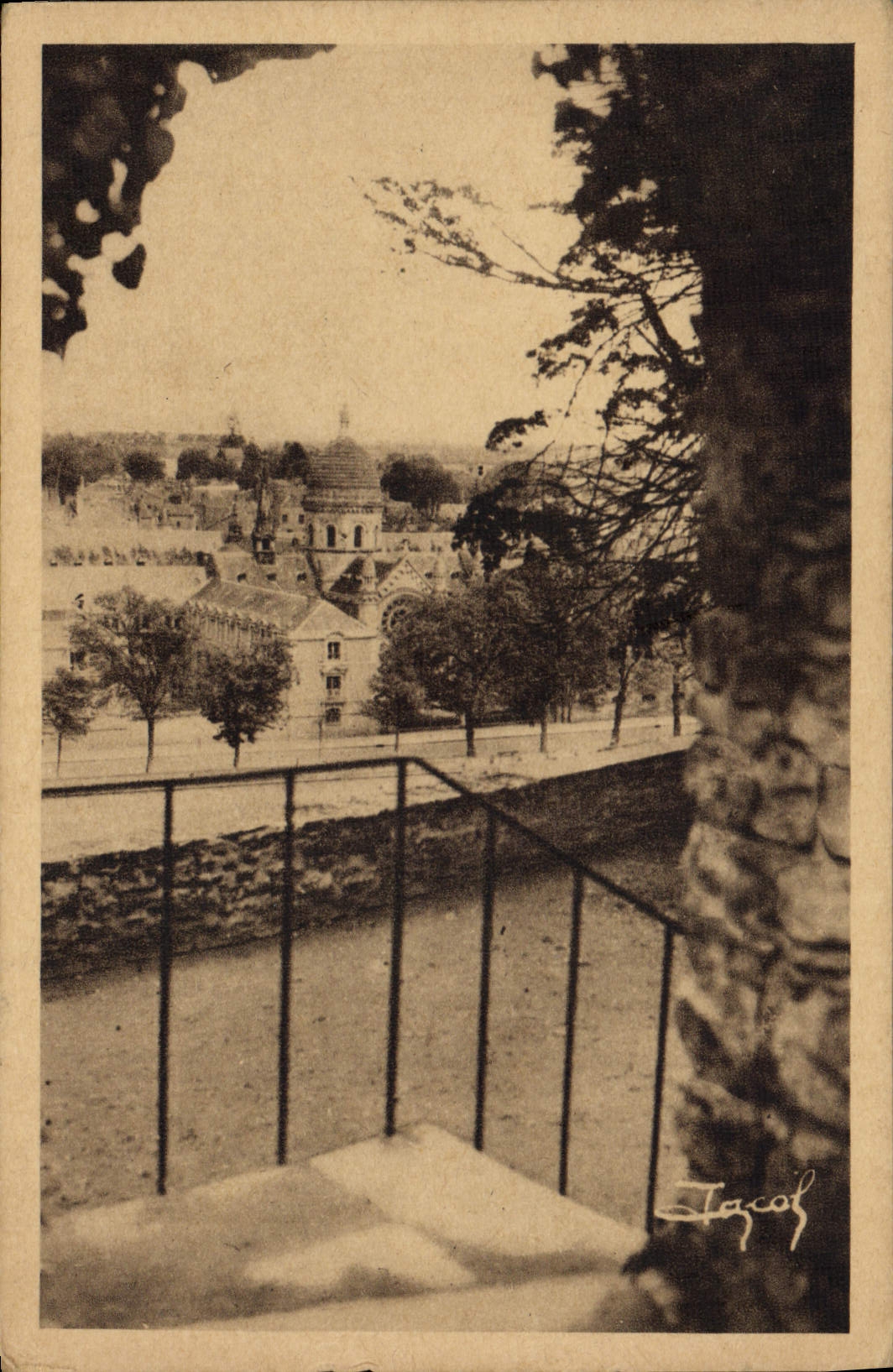 CPA Laval Echappee Sur L'Hopital St Julien