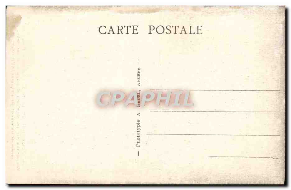 CPA Perros Guirec La Clarte Portail Sud — Rückseite
