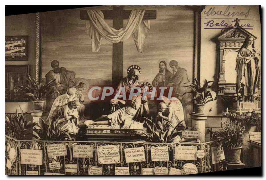 CPA Malines Eglise ND d'Hanswijck Chapelle ND des Douleurs
