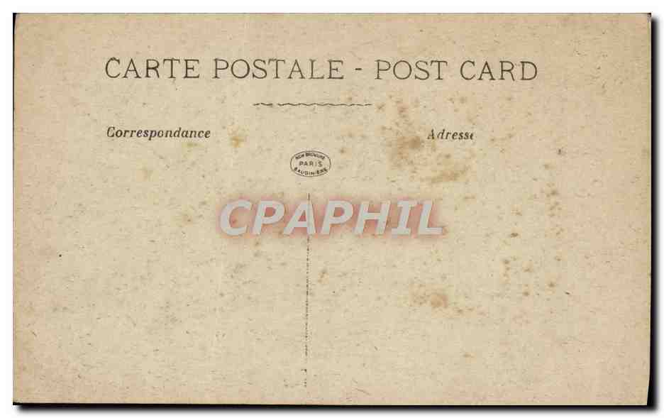 CPA Bonne Fete Femme — Verso