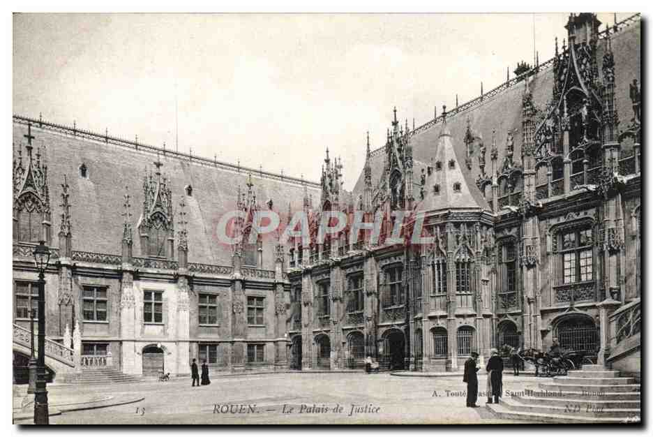 CPA Rouen Le Palais de Justice