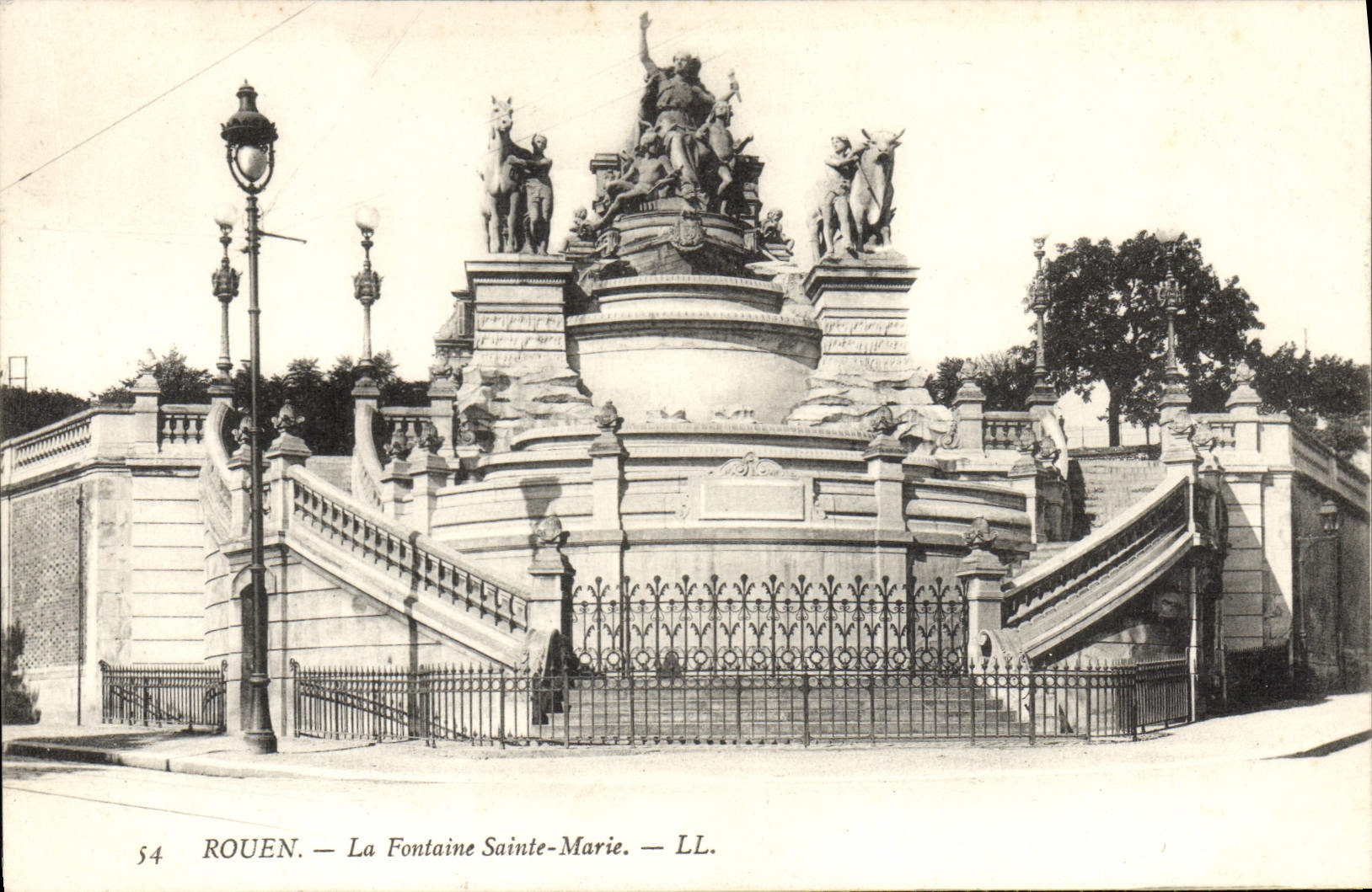CPA Rouen La Fontaine Sainte Marie