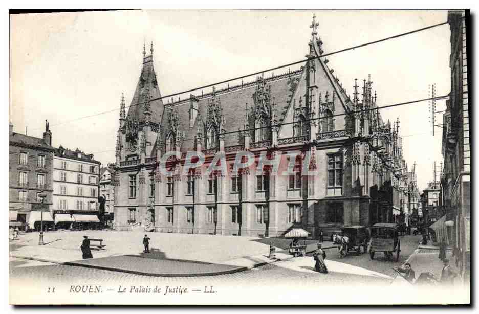 CPA Rouen Le Palais de Justice