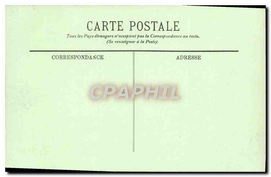 CPA Rouen Le Palais de Justice — Verso