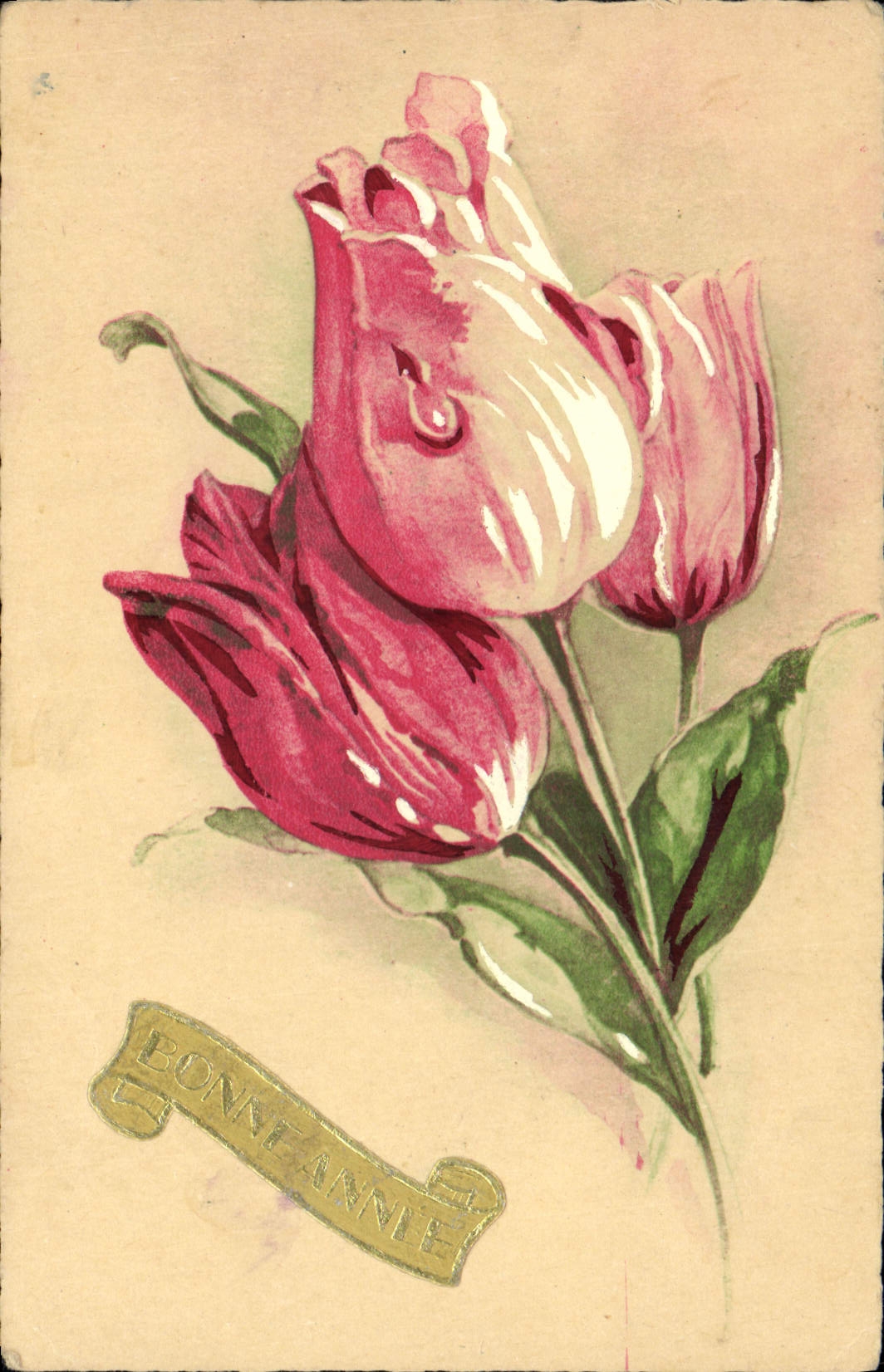 CPA Fantaisie Fleurs 