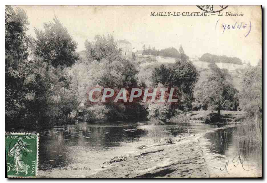 Mailly-le-Château — Le Déversoir — A. Toulout édit.