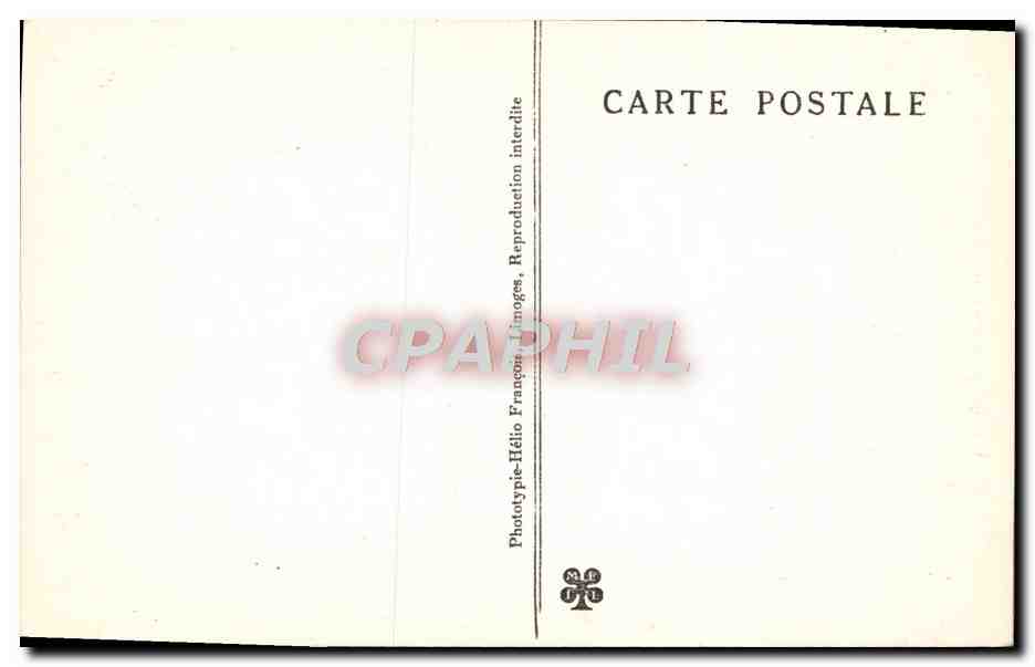 Padirac-Quelle (Lot) — Grand Dôme, die Großen Säulen — Phototypie-Héliotype — Rückseite