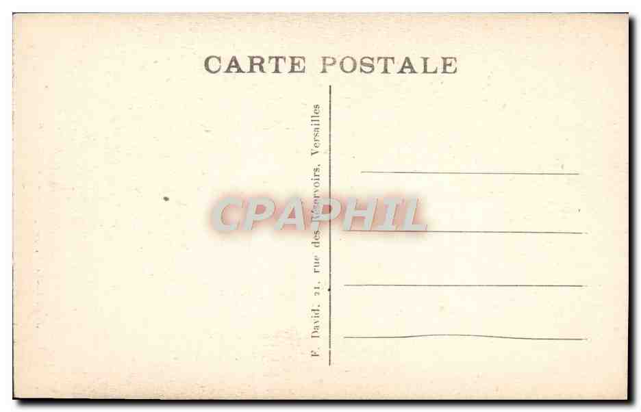 CPA Abbaye de Port Royal des Champs Jean Hamon Professeur de Racine — Verso