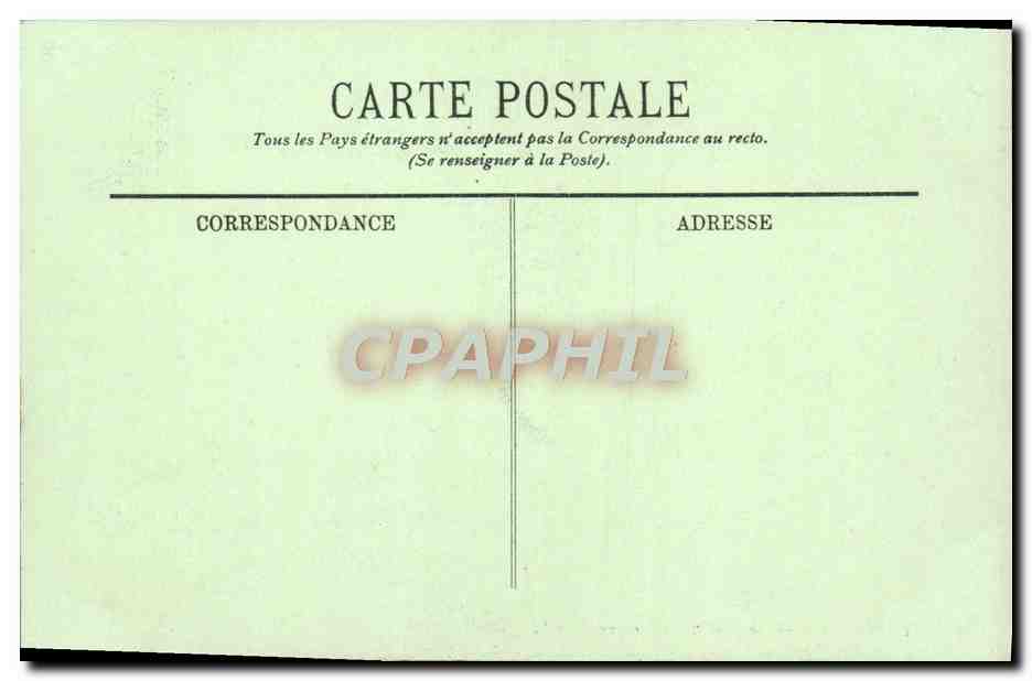 CPA Rouen Le Pont Transbordeur Bateau — Rückseite