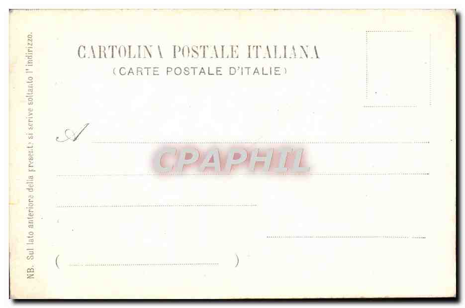CPA Firenze Gall Uffizi Giuditta Sandro Botticelli — Verso