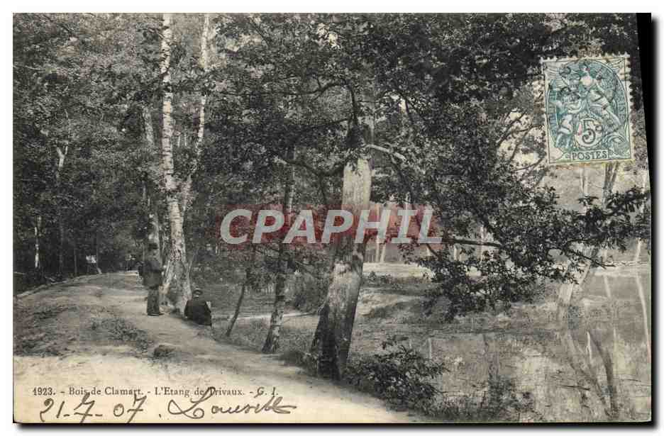 CPA Bois de Clamart L'etang des Drivaux 