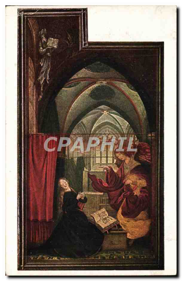 CPA Matthias Grunewald Inseheimer Altar Die Verkundigung