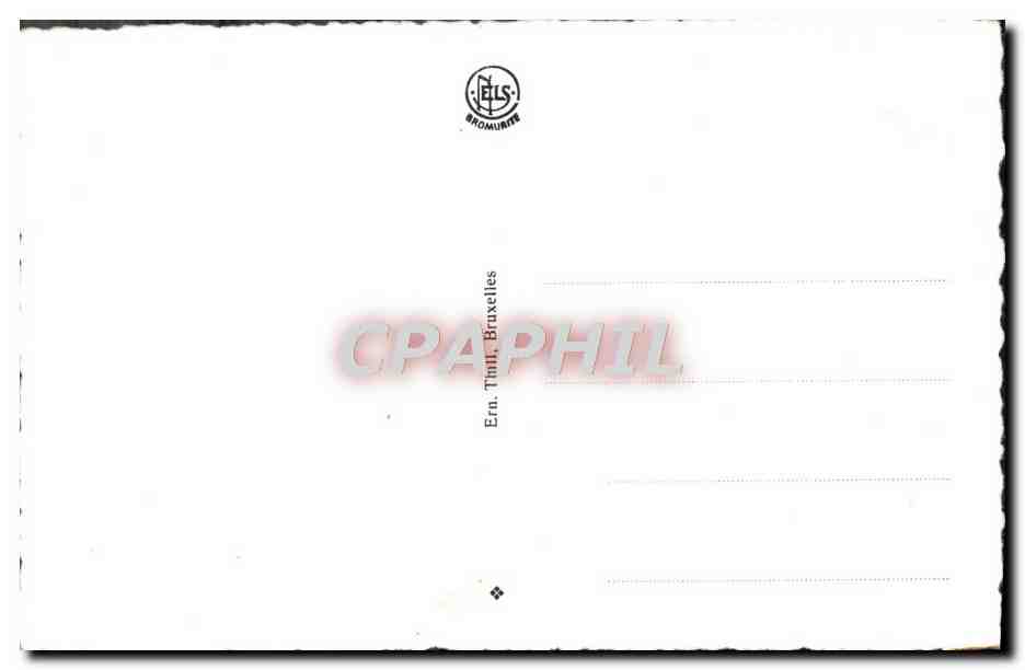 CPA Bruges Eglise Notre Dame des Sept Douleurs  — Verso