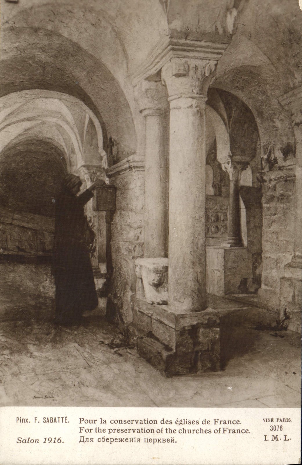 CPA Salon 1916 Sabatte