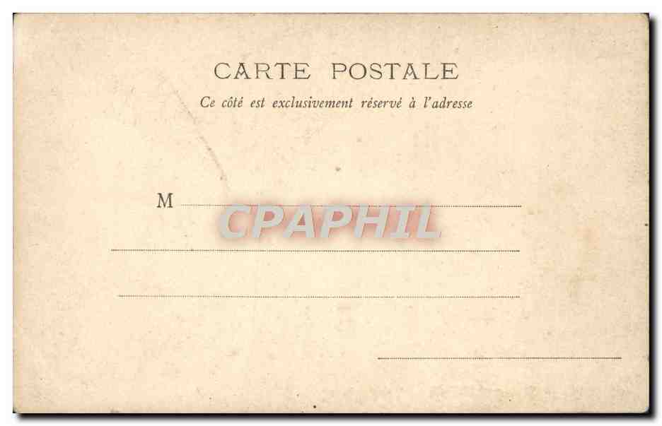 CPA Fantaisie Soldat Militaria — Verso