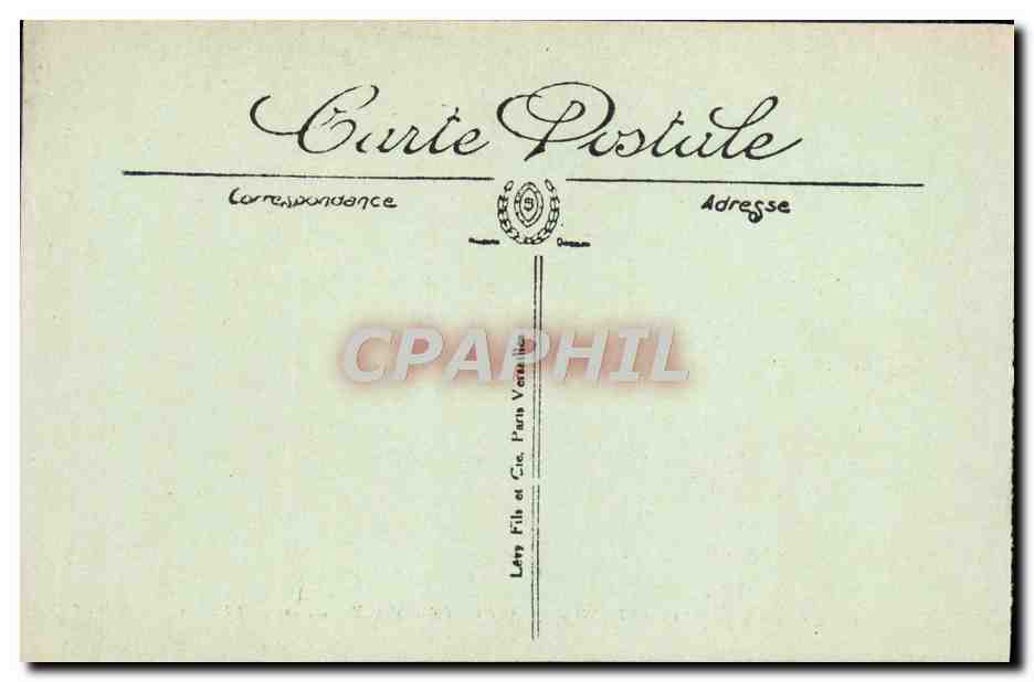 CPA Avignon Ancien Hotel des Monnaies — Rückseite
