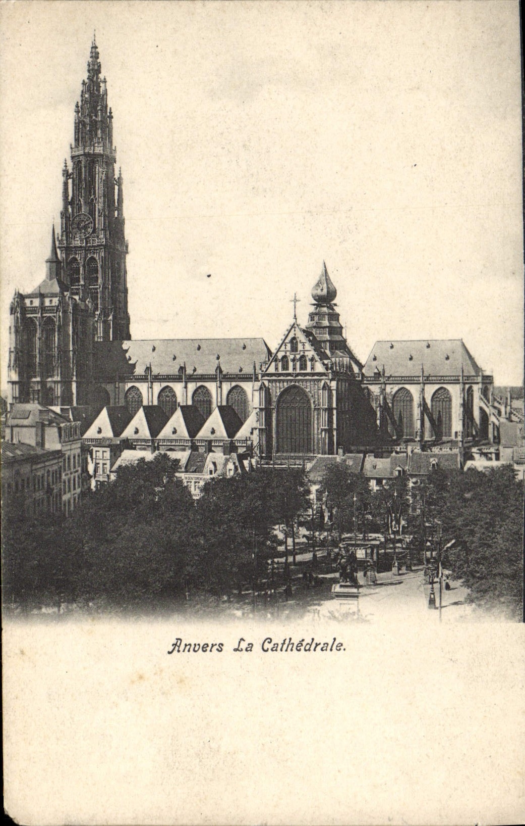Anvers La Cathédrale — vue panoramique — éditeur non identifié