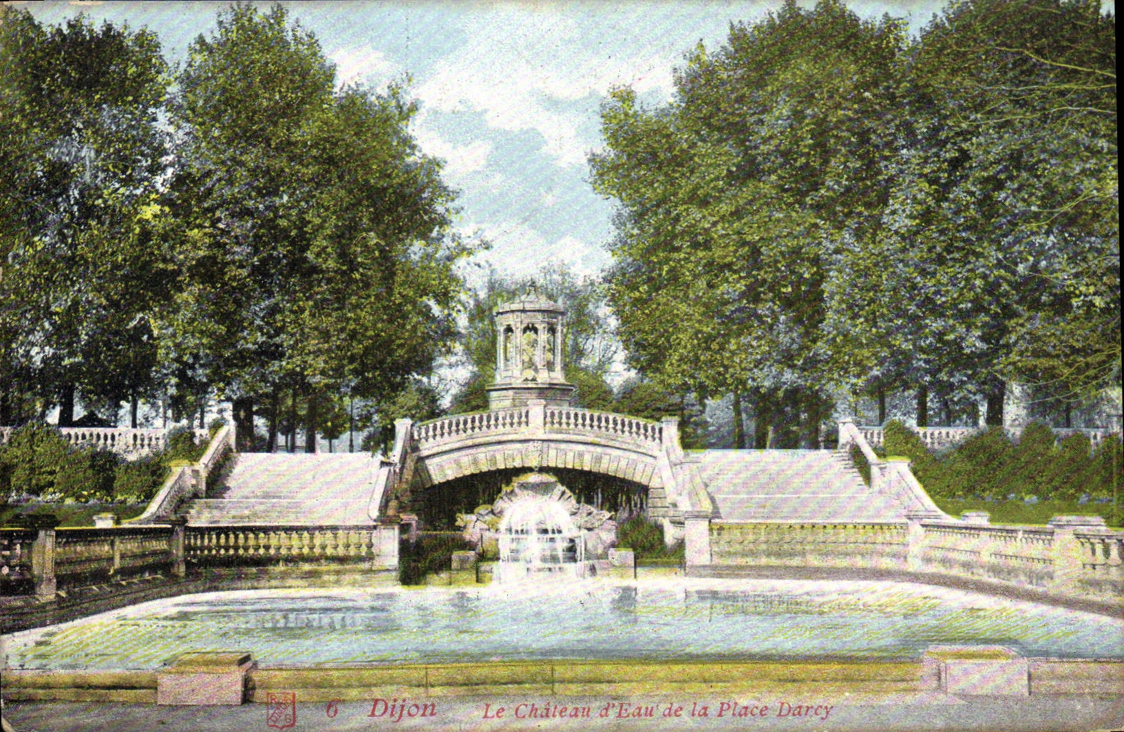 Dijon — Le Château d'Eau de la Place Darcy — éditeur inconnu, n°6