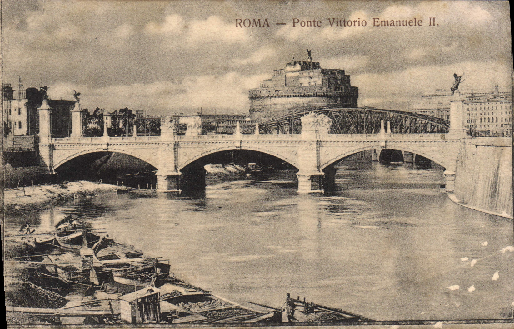 CPA Roma Ponte Vittorio Emanuele II