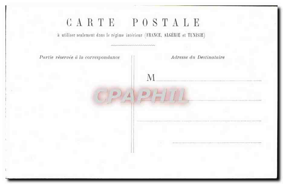 CPA Paris Eglise Saint Germain I'Auxerrois — Verso