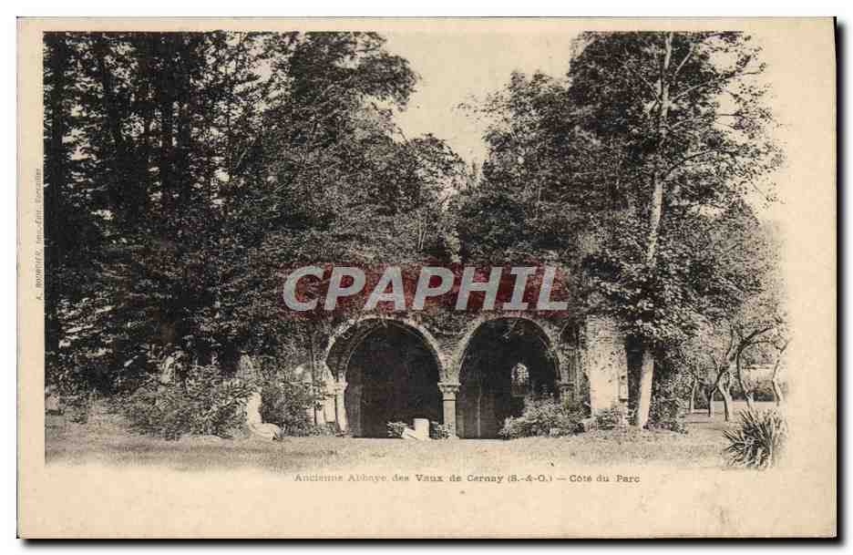 Ancienne Abbaye des Vaux de Cernay — Côté du Parc — A. BOUVIER, Impr. Édit. Locataires