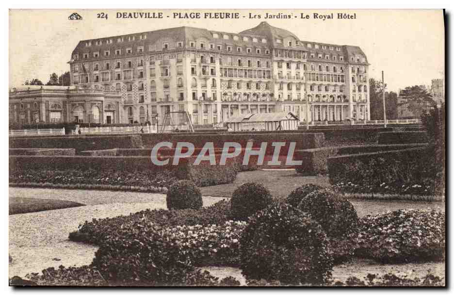 Deauville - Plage Fleurie - Les Jardins - Le Royal Hôtel