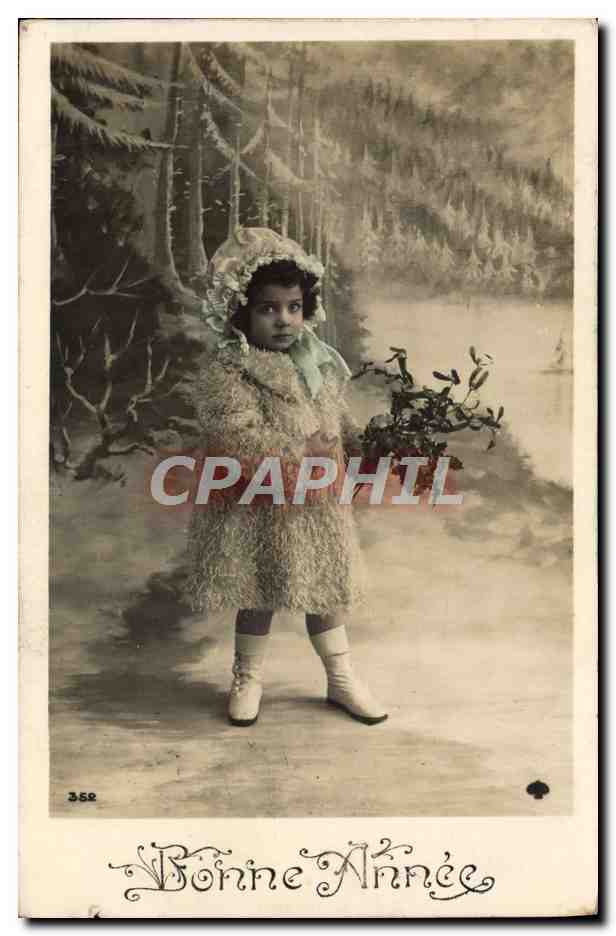 CPA Bonne Annee Enfant