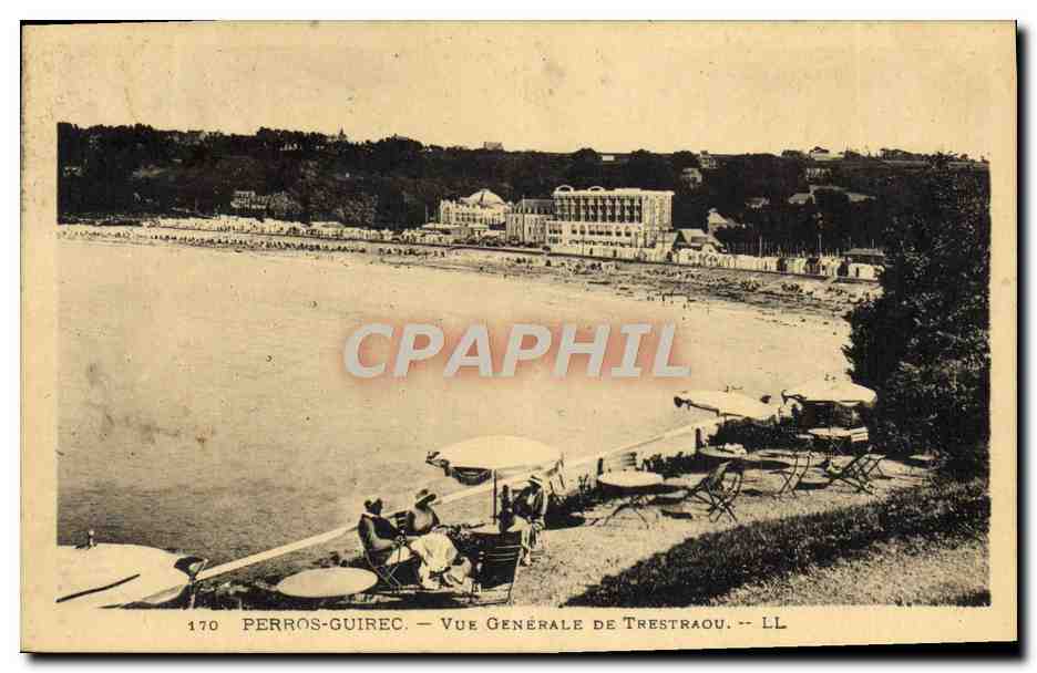 Perros-Guirec — Vue Générale de Trestraou — LL, n° 170
