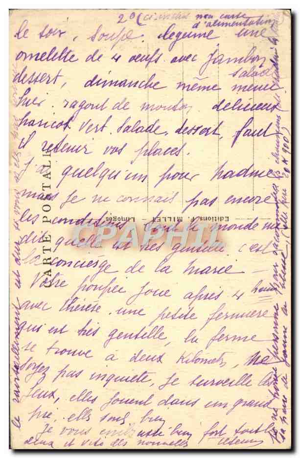 CPA La Creuse Ilustre Crozant Les Ruines Et la Creuse — Rückseite