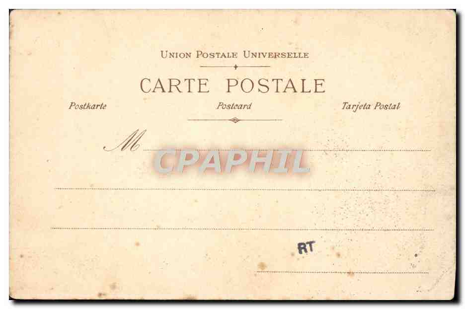 CPA Glaneuses — Rückseite