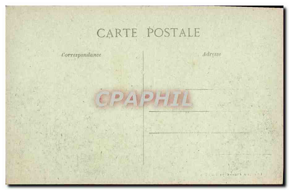Montdidier après la Grande Guerre — La Place Parmentier — Léon Caron, édit. Objecitès Bertillot — Rückseite