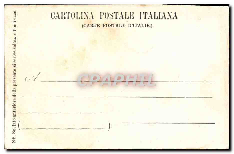 CPA Roma Palazzo Farnese Il Triomfo di Bacco a Arianne  — Verso
