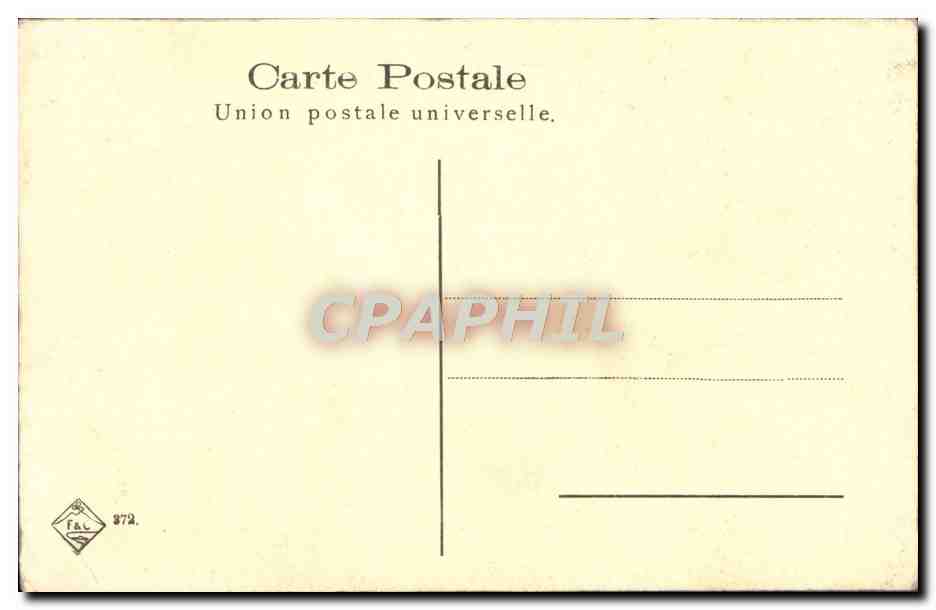 CPA Pompei Dedalo E'Pasifae Casa dei Vettii — Verso