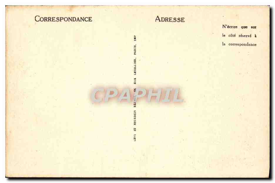 CPA La Baule Boulevard Hennecart Et La Plage — Verso