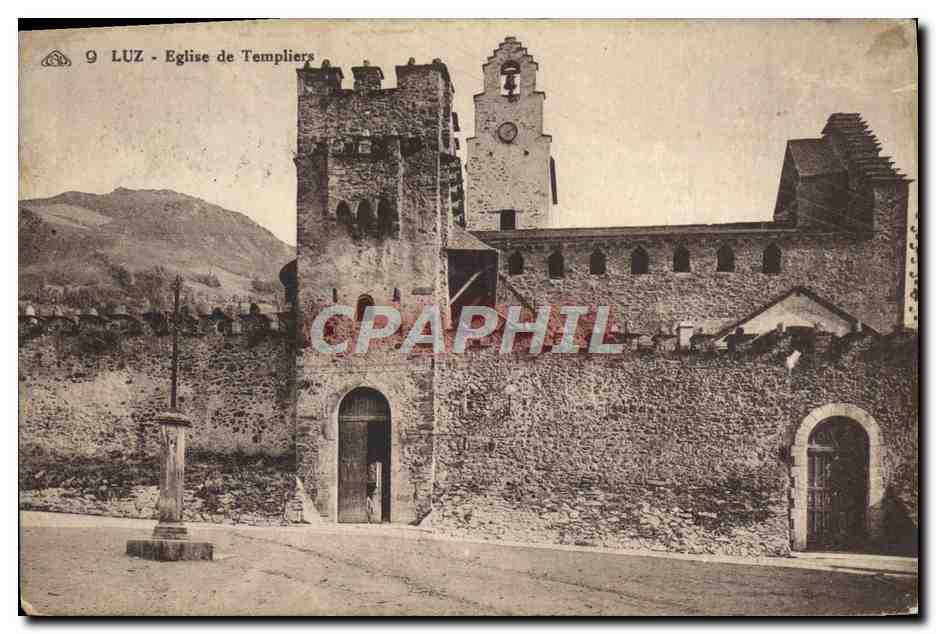 CPA Luz Eglise De Templiers