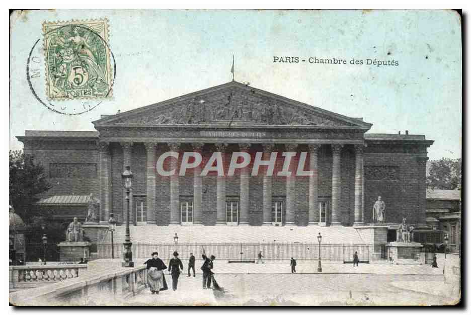CPA Paris Chambre Des Deputes