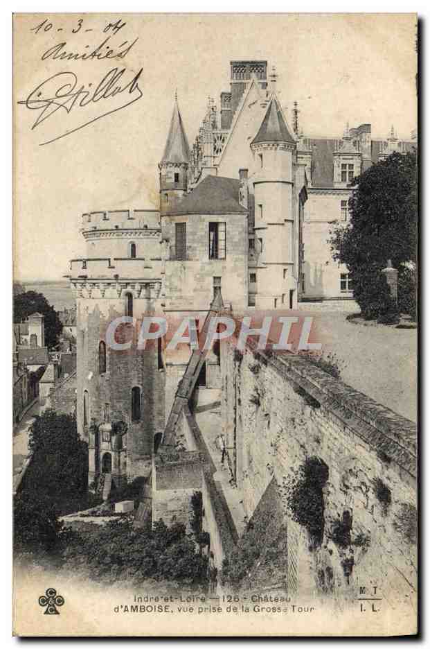 CPA Amboise Vue Prise De La Grosse Tour