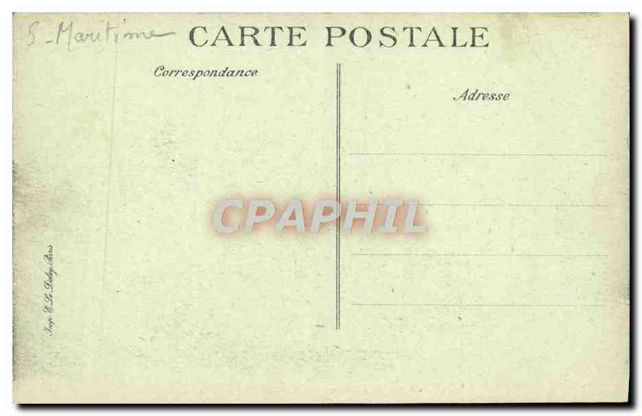CPA Nice Havrais L'Hotellerie Residence Des Ministeres Belges — Rückseite