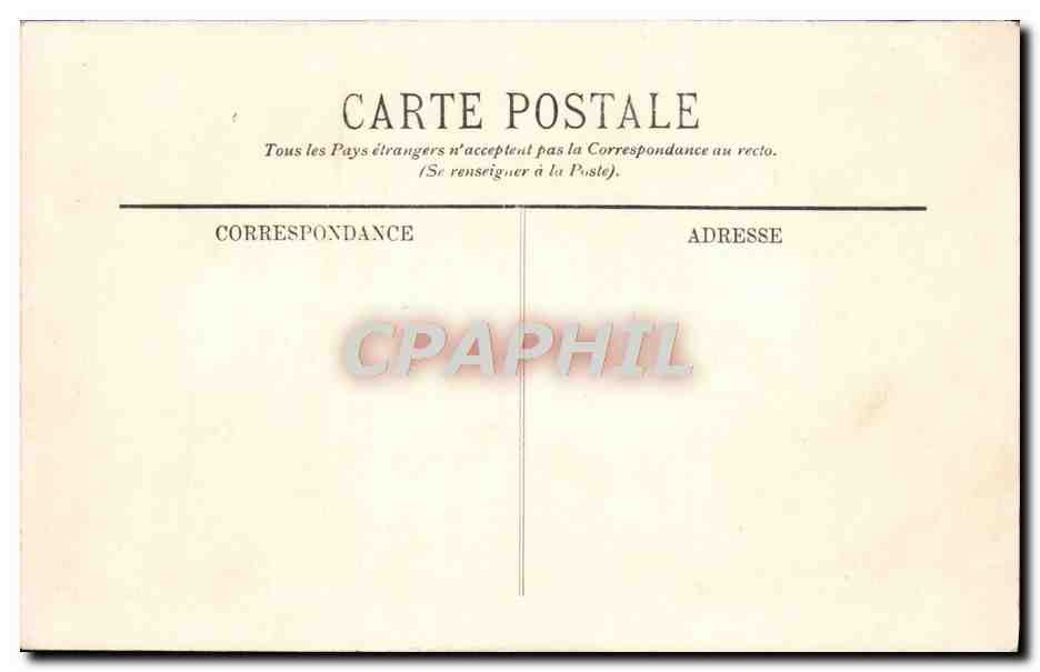 CPA Monte Carlo Ensemble Du Casino — Rückseite