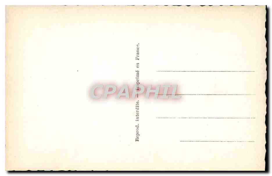 CPM Fantaisie Bonne Annee — Rückseite