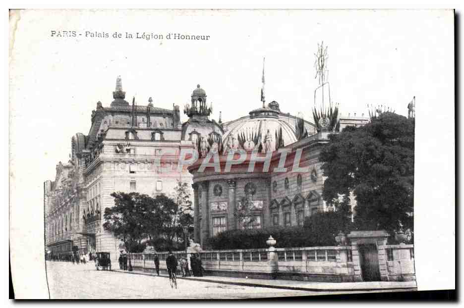 CPA Paris Palais De La Legion D'Honneur