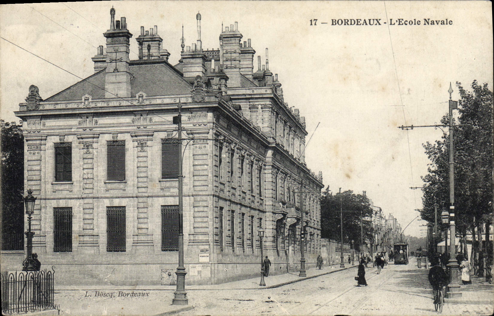 Bordeaux — L'École Navale — L. Boscq, Bordeaux