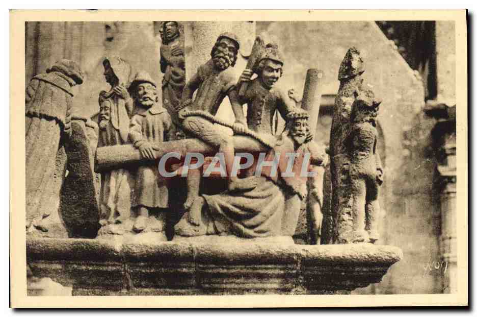 CPA Bretagne St Thegonnec Le Calvaire