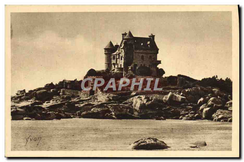 Château de Costaérès — Ploumanach (Côtes-du-Nord) — Les Éditions d'Art Yvon, Paris