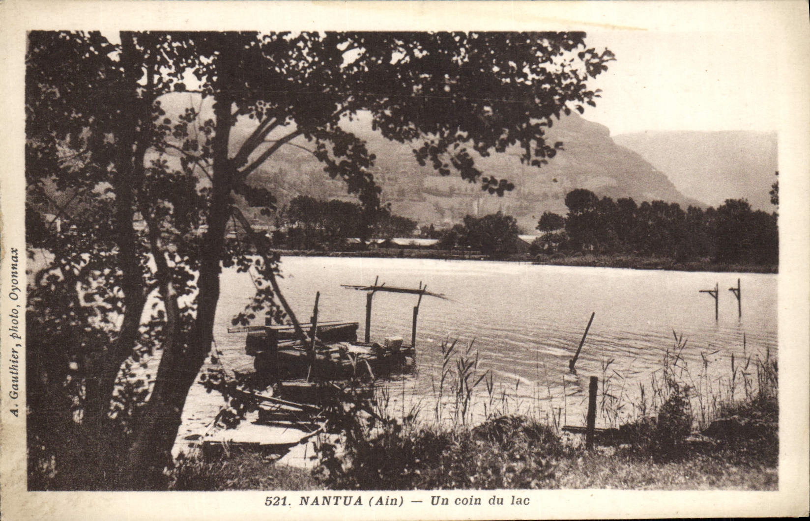 CPA Nantua Un Coin Du Lac