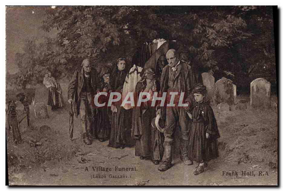 CPA A Village Funeral Leeds Gallery Frank Holl